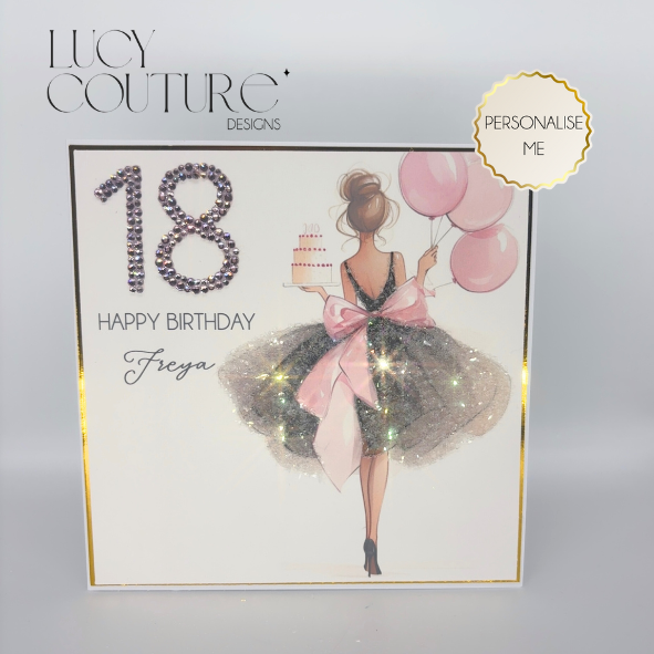 Personalised Birthday Card for Her