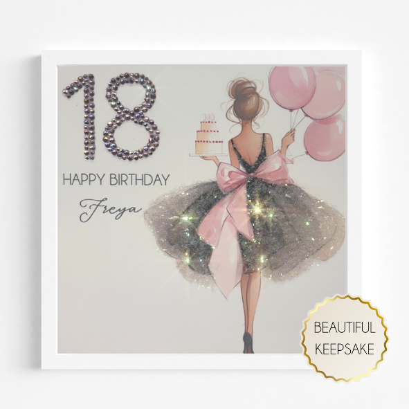 Personalised Birthday Card for Her