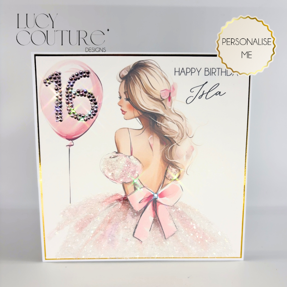 Sweet Milestone Personalised Birthday Card for Her