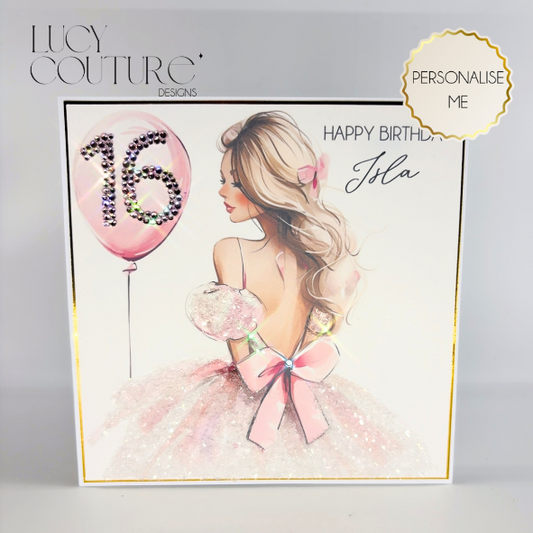 Sweet Milestone Personalised Birthday Card for Her