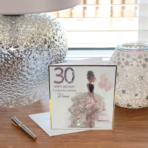 Milestone Personalised Birthday Card for Her