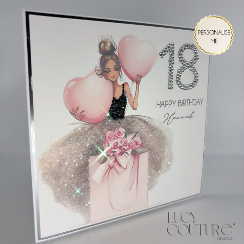 Cute Milestone Personalised Birthday Card for Her