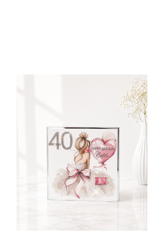 Luxury Hand Made Milestone Birthday Card For Her
