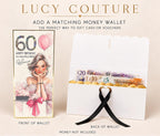 Luxury Personalised 60th Birthday Crystal Card for a Friend – detail view 10