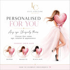 Luxury Personalised 21st Birthday Crystal Card – Milestone Design – detail view 2