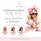 Luxury Personalised 40th Birthday Crystal Card – Milestone Design – detail view 4