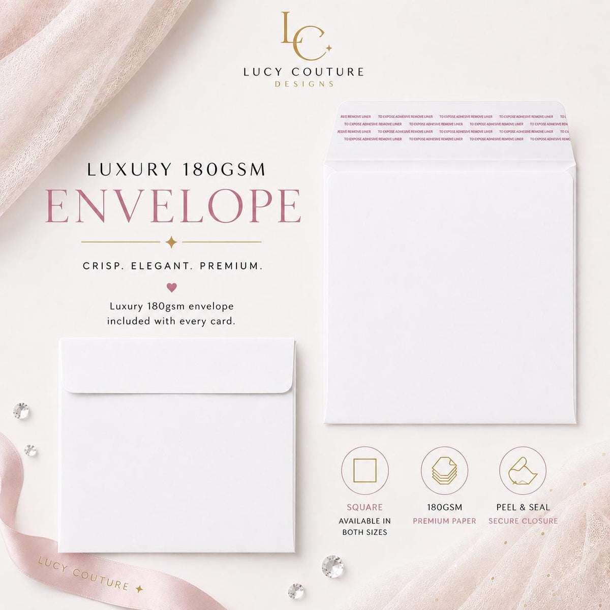 Luxury Personalised 30th Birthday Crystal Card – Glamorous Design – detail view 5