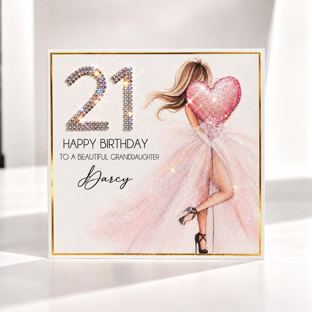 21st Birthday Milestone Card