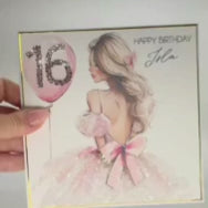 Sweet Milestone Personalised Birthday Card for Her