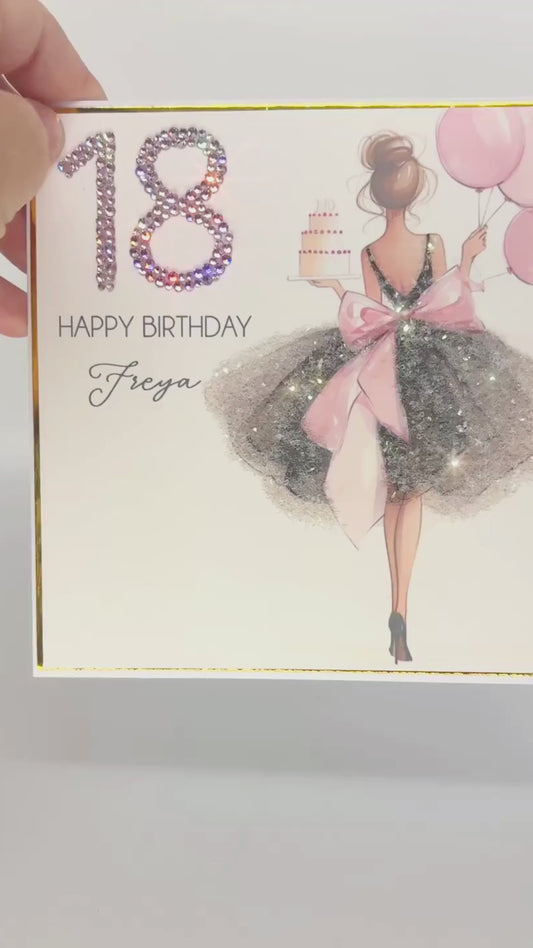 Personalised Birthday Card for Her