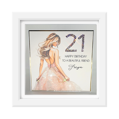 Special Milestone Personalised Birthday Card Hand Made